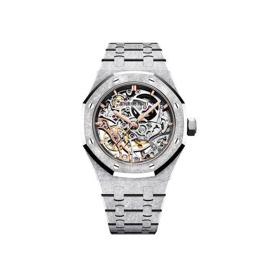 Audemars Piguet Replica Watch Royal Oak DOUBLE BALANCE WHEEL OPENWORKED 15466BC.GG.1259BC.01