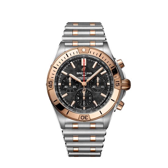 Breitling Replica Watch Chronomat B01 42 Stainless Steel  & 18k Red Gold UB01341A1B1U1