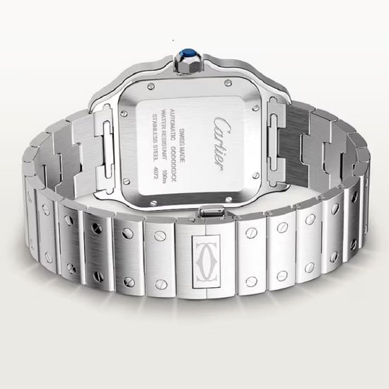 Cartier Replica Watch Santos de Cartier Replica Watch, Stainless Steel, 39.8mm, WSSA0018