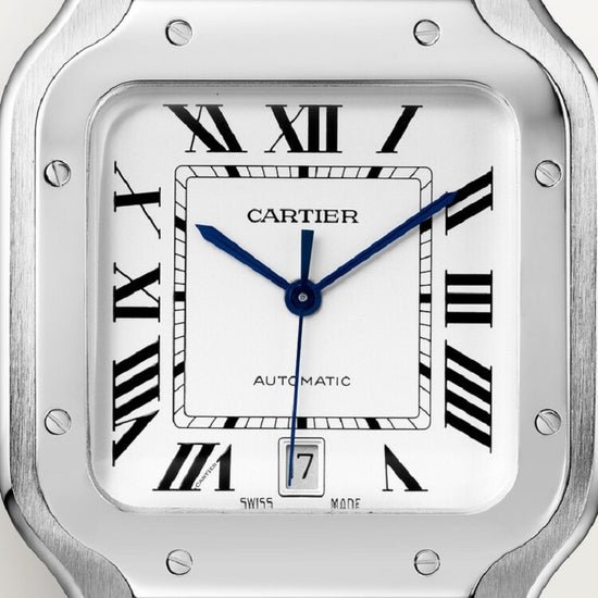 Cartier Replica Watch Santos de Cartier Replica Watch, Stainless Steel, 39.8mm, WSSA0018