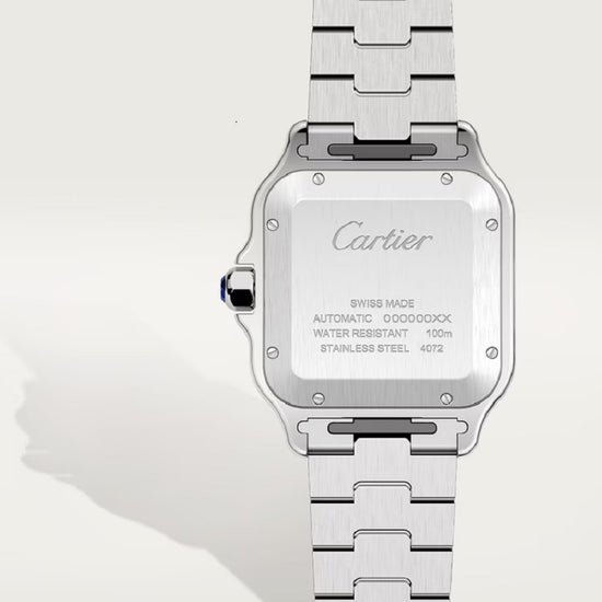 Cartier Replica Watch Santos de Cartier Replica Watch, Stainless Steel, 39.8mm, WSSA0018