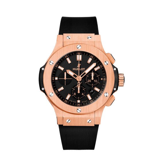 Hublot Replica Watch Big Bang, Gold Chronograph, 18k Rose Gold, 44 mm, 301.RX.1180.RX