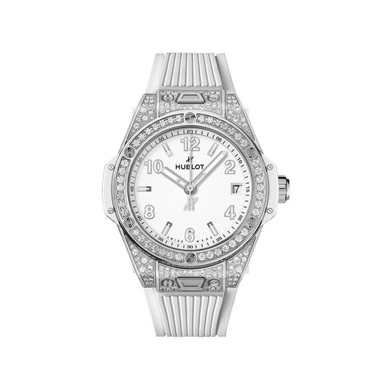 Hublot Replica Watch Big Bang ONE CLICK STEEL WHITE PAVÉ 465.SE.2010.RW.1604