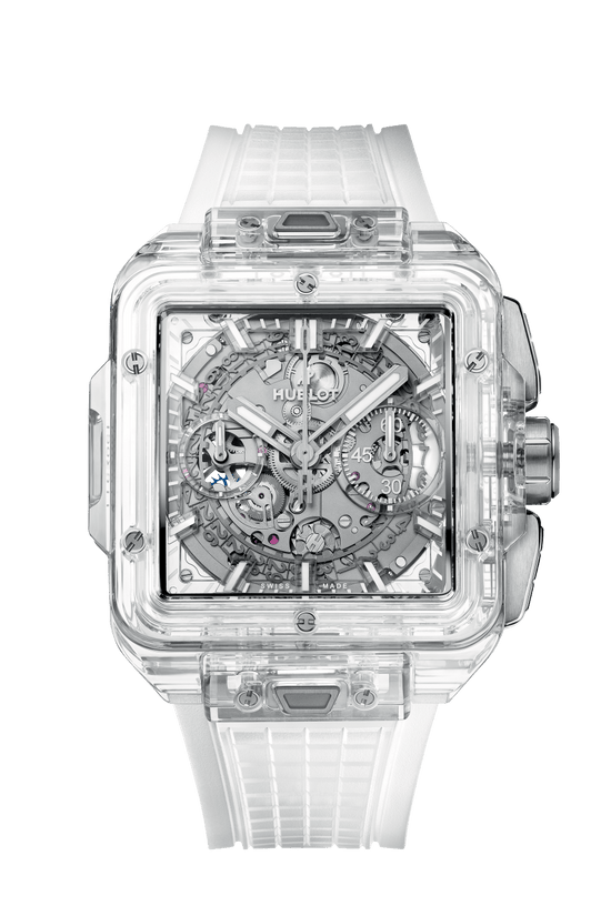 Hublot Replica Watch, Square Bang Unico Sapphire, 42mm, 821.JX.0120.RT