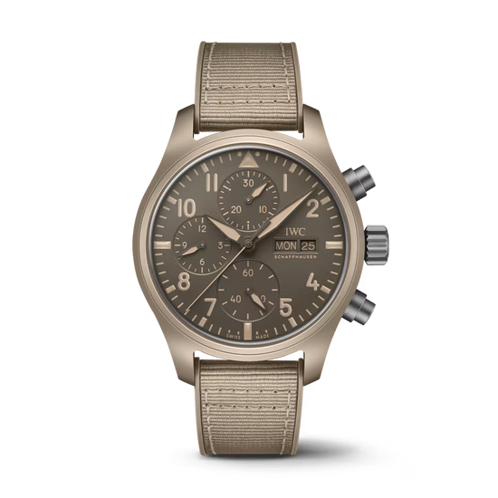 IWC Replica Watch Pilot’s Watch Chronograph 41 TOP GUN Mojave Desert, Ceramic, Titanium, 41.9mm, IW389402