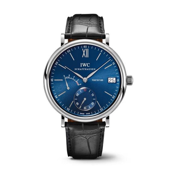 IWC Replica Watch Portofino Hand Wound Eight Days, Stainless Steel, 45mm, IW510106
