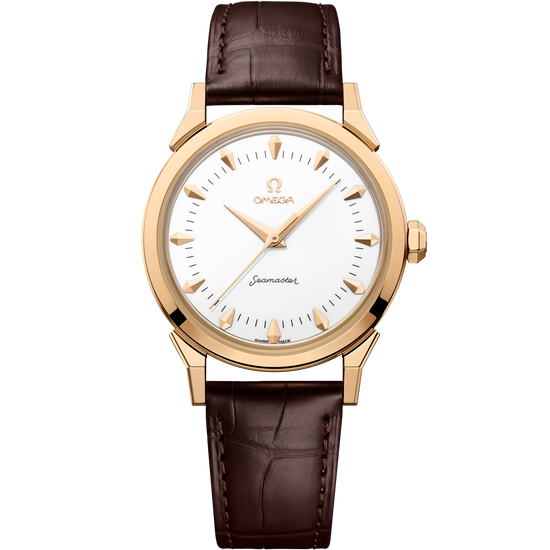 Omega Replica Watch Seamaster 37mm, 18k Moonshine™ Gold, Co‑Axial Master Chronometer, 522.53.37.20.04.001