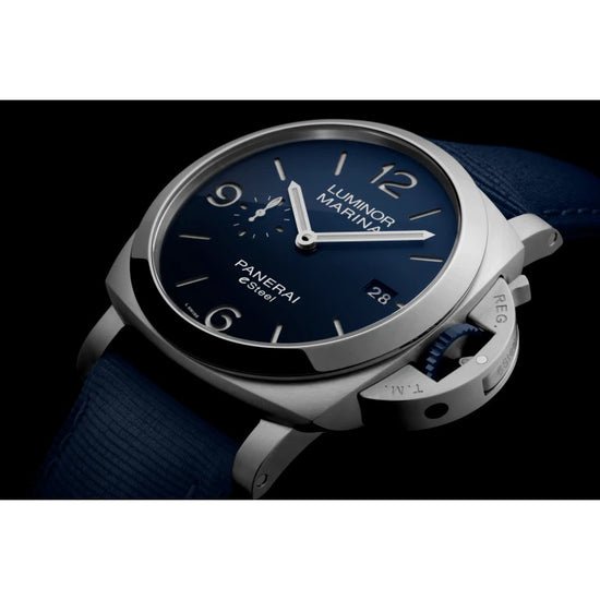 Panerai Replica Watch Luminor Marina ESteel™ Blu Profondo PAM01157