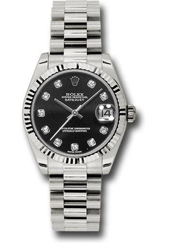 Replica Rolex Datejust 31mm Watch 178279 bkdp