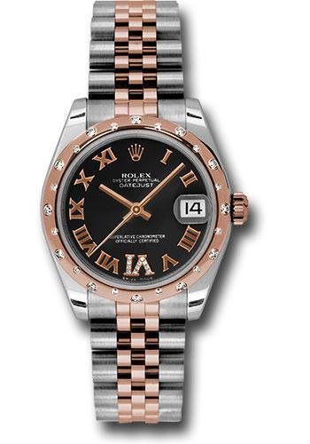 Replica Rolex Datejust 31mm Watch 178341bkdrj