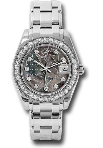 Replica Rolex Datejust Pearlmaster 34mm Watch: 81299 gdd