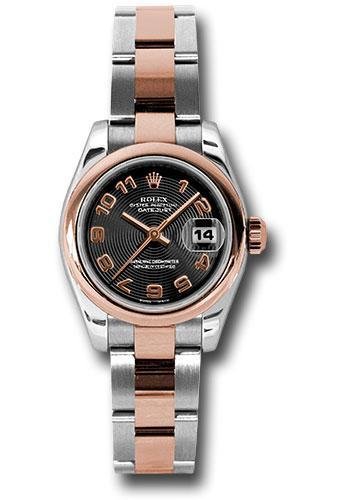 Replica Rolex Lady Datejust 26mm Watch 179161 bkcao