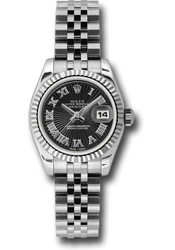Replica Rolex Lady Datejust 26mm Watch 179174 bksbrj