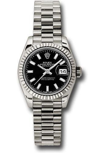 Replica Rolex Lady Datejust 26mm Watch 179179 bksp