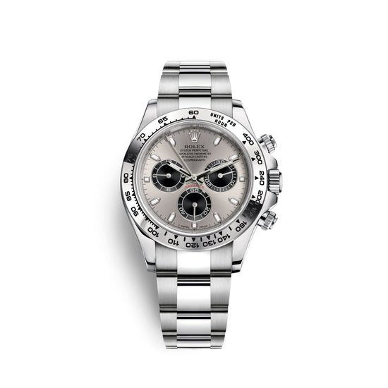 Rolex Replica Watch Cosmograph Daytona, 18k White Gold, 40mm, 116509-0072