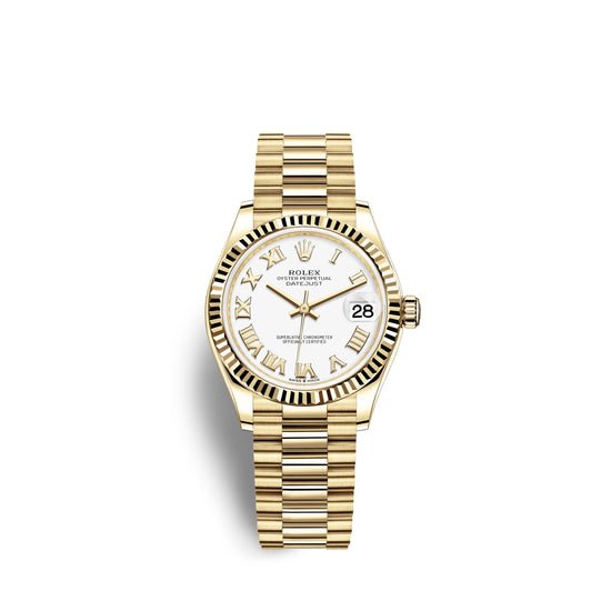 Rolex Replica Watch Datejust 31, 18k Yellow Gold, 278278-0020
