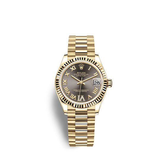 Rolex Replica Watch Datejust 31, 18k Yellow Gold, 278278-0032