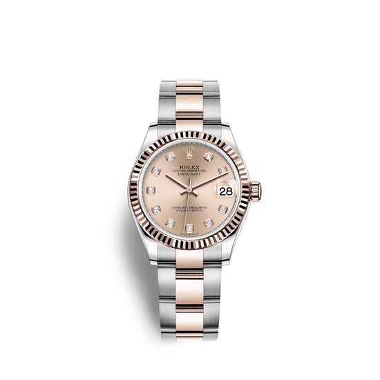 Rolex Replica Watch Datejust 31, Oystersteel and 18k Everose Gold, 278271-0023