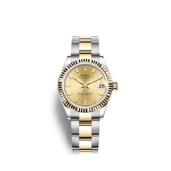 Rolex Replica Watch Datejust 31, Oystersteel and 18k Yellow Gold, 278273-0013