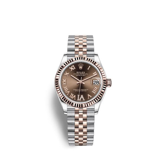 Rolex Replica Watch Datejust 31, Oystersteel and Everose Gold, 278271-0004