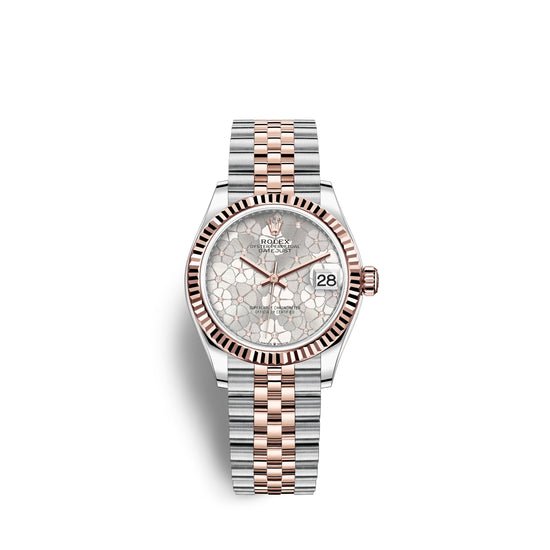 Rolex Replica Watch Datejust 31mm, Oystersteel and 18k Everose Gold and Diamonds, 278271-0032