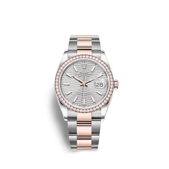 Rolex Replica Watch Datejust 36 Oystersteel and Everose gold 126281RBR-0022