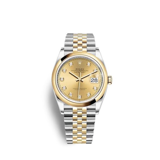 Rolex Replica Watch Datejust 36 Oystersteel and yellow gold 126203-0017
