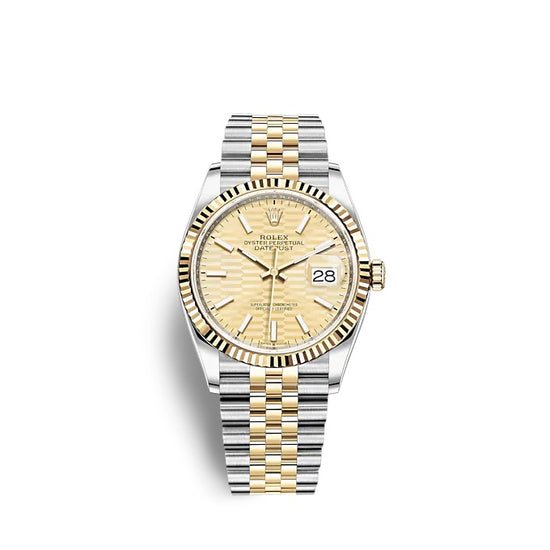 Rolex Replica Watch Datejust 36 Oystersteel and yellow gold 126233-0039