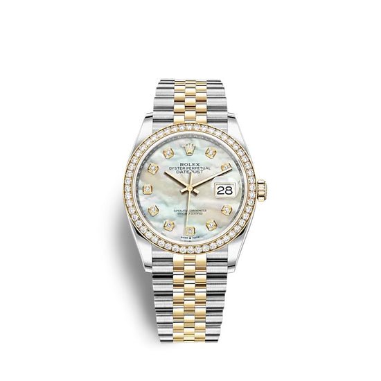 Rolex Replica Watch Datejust 36 Oystersteel and yellow gold 126283RBR-0009