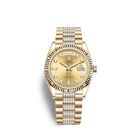 Rolex Replica Watch Day-Date 36 Yellow gold 128238-0026
