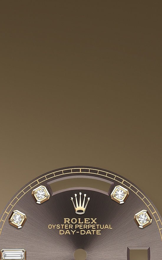 Rolex Replica Watch Day-Date 36 Yellow gold 128348RBR-0007