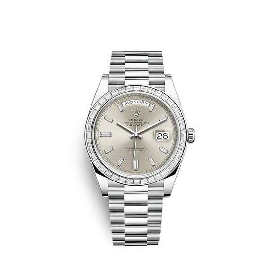 Rolex Replica Watch Day-Date 40 Platinum 228396TBR-0011