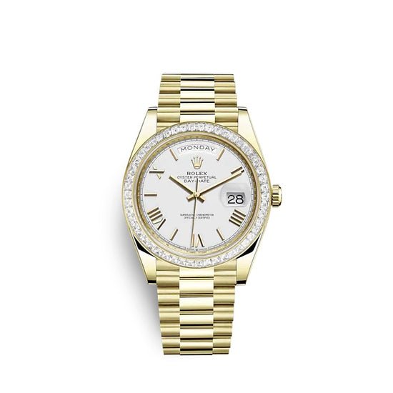 Rolex Replica Watch Day-Date 40 Yellow gold 228398TBR-0033