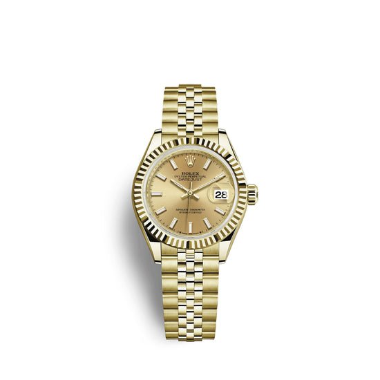 Rolex Replica Watch Lady-Datejust 28, 18k Yellow Gold, 279178-0003