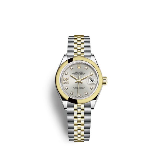 Rolex Replica Watch Lady-Datejust 28, Oystersteel and 18k Yellow Gold, 279163-0003