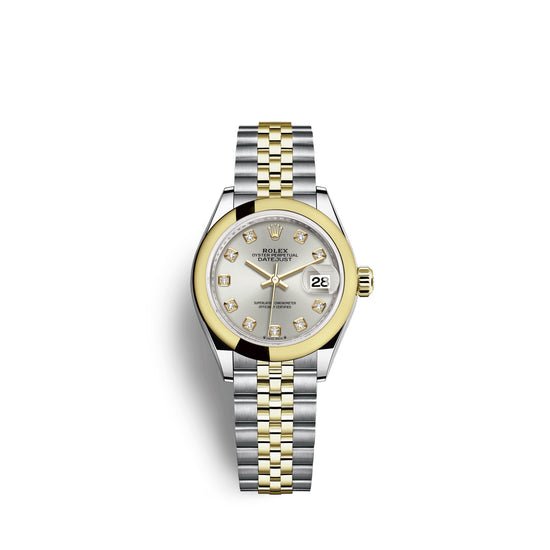 Rolex Replica Watch Lady-Datejust 28, Oystersteel and 18k Yellow Gold, 279163-0007
