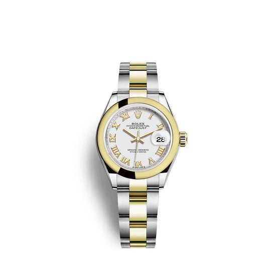 Rolex Replica Watch Lady-Datejust 28, Oystersteel and 18k Yellow Gold, 279163-0024
