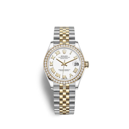 Rolex Replica Watch Lady-Datejust 28, Oystersteel and 18k Yellow Gold, 279383RBR-0023