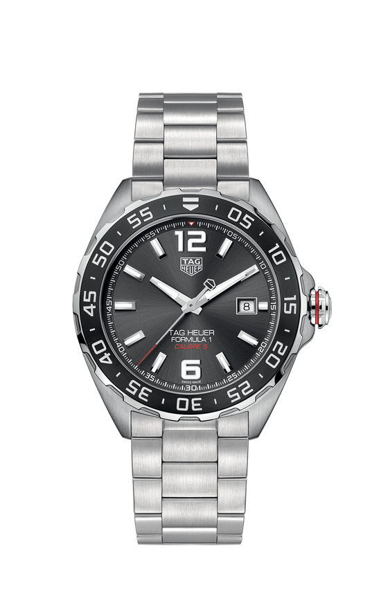 TAG Heuer Formula 1 Date, Automatic, 43 mm, Stainless Steel, WAZ2011.BA0842