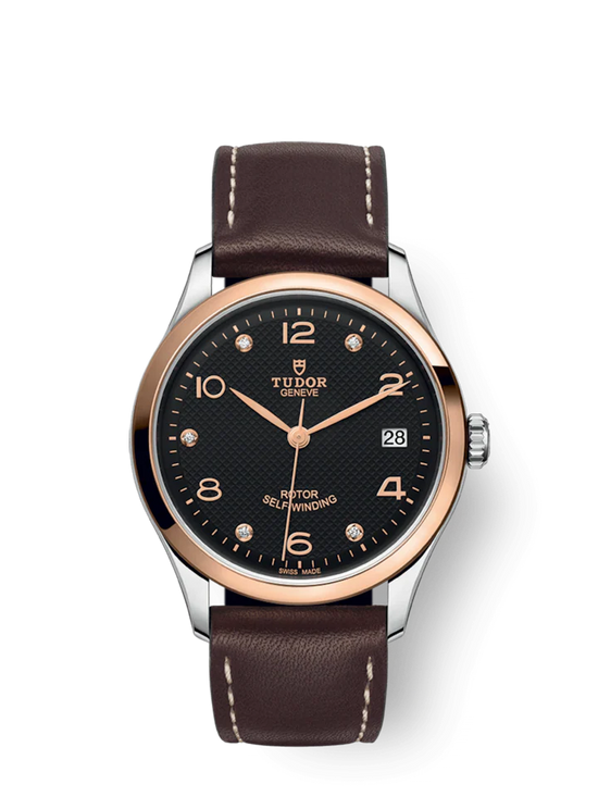 Tudor Replica Watch 1926, Stainless Steel and 18k Rose Gold with Diamond-set, 36mm, M91451-0008