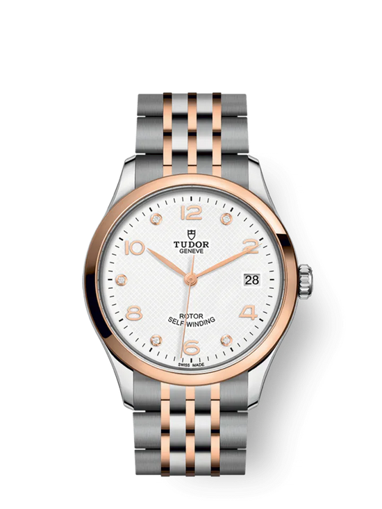 Tudor Replica Watch 1926, Stainless Steel and 18k Rose Gold with Diamond-set, 36mm, M91451-0011