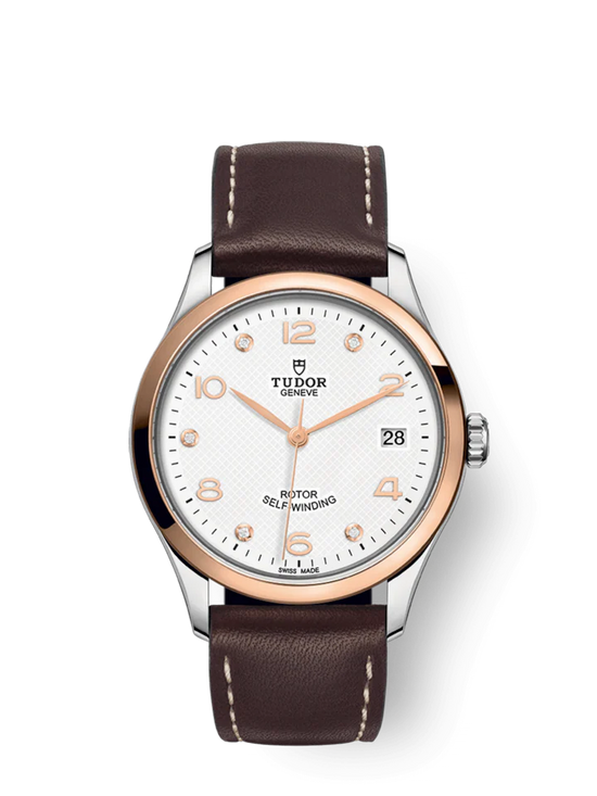 Tudor Replica Watch 1926, Stainless Steel and 18k Rose Gold with Diamond-set, 36mm, M91451-0012
