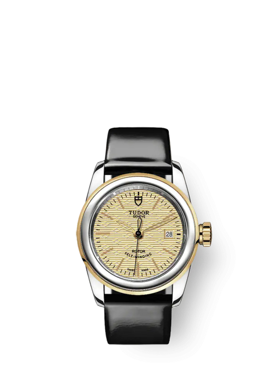 Tudor Replica Watch Glamour Date, Stainless Steel and 18k Yellow Gold, 26mm, M51003-0022