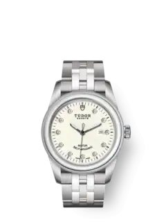 Tudor Replica Watch Glamour Date, Stainless Steel and Diamond-set, 31mm, M53000-0080