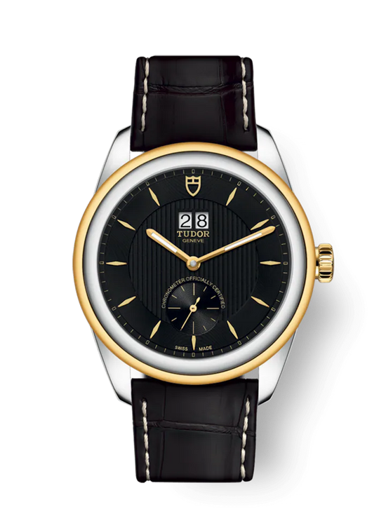 Tudor Replica Watch Glamour Double Date, Stainless Steel and 18k Yellow Gold, 42mm, M57103-0020