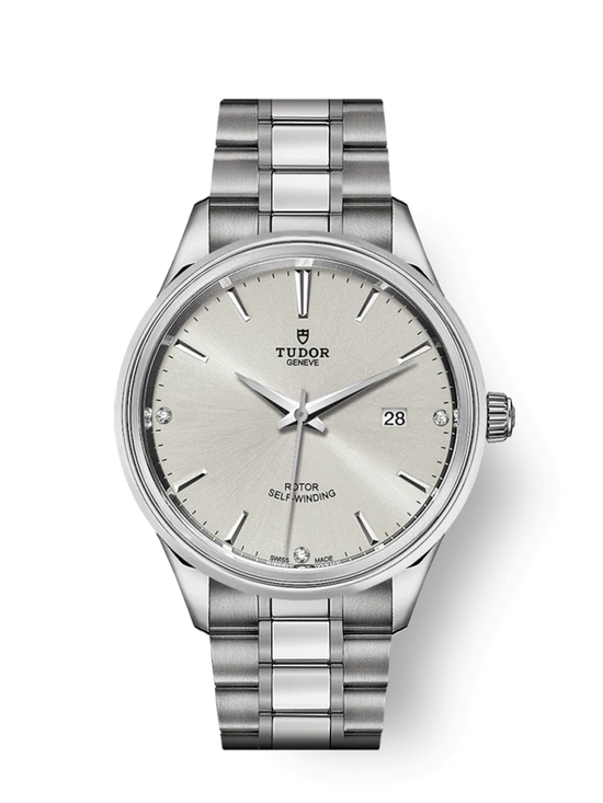 Tudor Replica Watch Style, Stainless Steel and Diamond-set, 41mm, M12700-0003